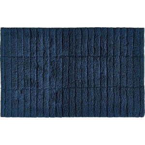 Modrá koupelnová předložka 80x50 cm Tiles - Zone obraz