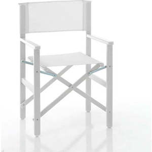 Bílá kovová zahradní židle Milos – Tomasucci obraz