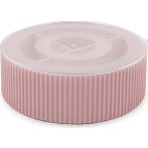 Růžový plastový koupelnový organizér na kosmetiku – Mioli Decor obraz