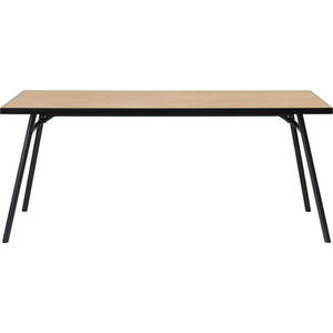 Jídelní stůl s deskou v dubovém dekoru 90x180 cm Calvi – Unique Furniture obraz