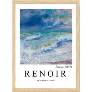 Plakát v rámu 35x45 cm Renoir – Wallity obraz