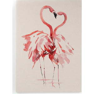 Obraz na plátně Surdic Flamingo, 40 x 60 cm obraz