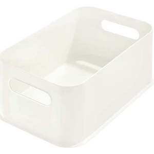 Bílý úložný box iDesign Eco Handled, 21, 3 x 30, 2 cm obraz