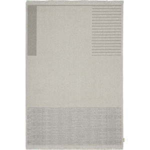 Světle šedý vlněný koberec 133x190 cm Nizer – Agnella obraz