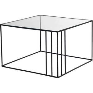 Černý konferenční stolek 55x55 cm Outline – Neostill obraz