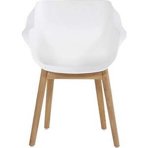 Bílé plastové zahradní židle v sadě 2 ks Sophie Teak – Hartman obraz