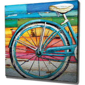 Nástěnný obraz na plátně Bike, 45 x 45 cm obraz