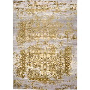 Šedo-zlatý koberec Universal Arabela Gold, 160 x 230 cm obraz