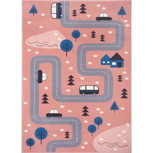 Růžový dětský koberec 160x220 cm Adventures – Hanse Home obraz