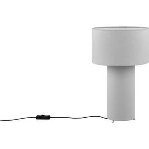 Světle šedá stolní lampa (výška 40 cm) Bale – Trio obraz