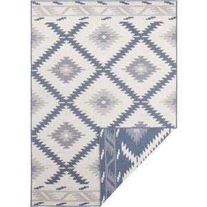 Modro-krémový venkovní koberec NORTHRUGS Malibu, 170 x 120 cm obraz