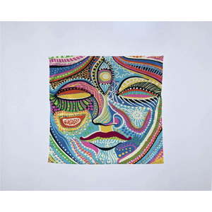 Módní šátek Madre Selva Face, 55 x 55 cm obraz