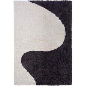 Černobílý koberec 200x290 cm – Elle Decoration obraz