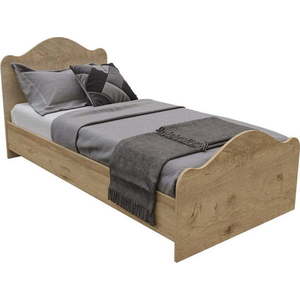 Jednolůžková postel v přírodní barvě 90x190 cm Lefkas – Kalune Design obraz