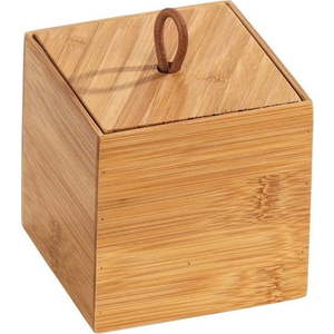 Bambusový box s víkem Wenko Terra, šířka 9 cm obraz
