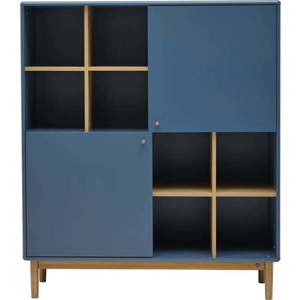 Tmavě modrá knihovna 118x138 cm Color Living – Tom Tailor obraz