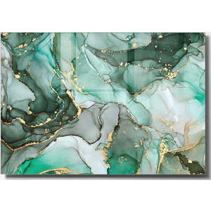Skleněný obraz 70x50 cm Turquoise – Wallity obraz