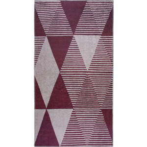Vínový pratelný koberec 120x160 cm – Vitaus obraz