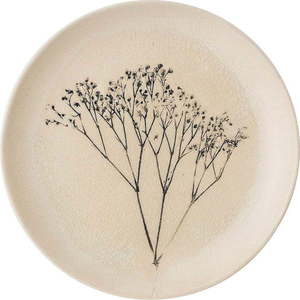 Hnědý dezertní talíř z kameniny ø 22 cm Bea – Bloomingville obraz