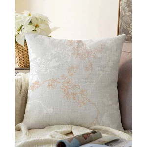 Šedý povlak na polštář s příměsí bavlny Minimalist Cushion Covers Bloom, 55 x 55 cm obraz