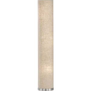 Béžová stojací lampa s textilním stínidlem (výška 110 cm) Thor – Fischer & Honsel obraz