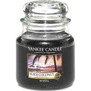 Vonná svíčka doba hoření 65 h Black Coconut – Yankee Candle obraz
