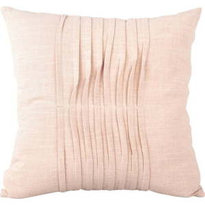 Růžový bavlněný polštář PT LIVING Wave, 45 x 45 cm obraz