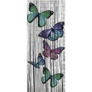 Bambusový závěs do dveří 200x90 cm Butterflies - Maximex obraz