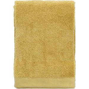 Žlutý ručník z bio bavlny 50x100 cm Comfort – Södahl obraz