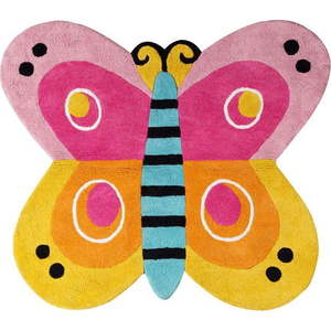 Dětský koberec 80x90 cm Butterfly – Premier Housewares obraz