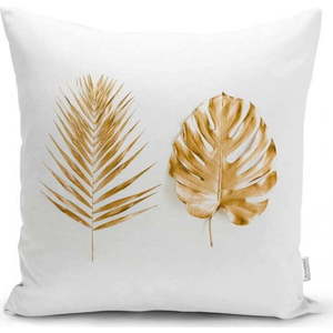 Povlak na polštář Minimalist Cushion Covers Golden Leafes, 45 x 45 cm obraz