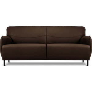 Hnědá kožená pohovka Windsor & Co Sofas Neso, 175 x 90 cm obraz