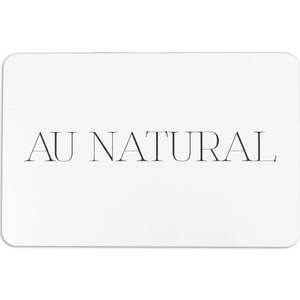 Bílá koupelnová předložka z křemeliny 39x60 cm Au Natural – Artsy Doormats obraz
