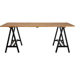 Jídelní stůl z borovicového dřeva 100x200 cm Hampstead – Premier Housewares obraz