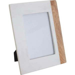 Kamenný rámeček v bílo-přírodní barvě 20x25 cm Sena – Premier Housewares obraz