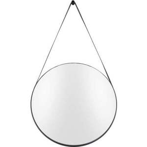 Nástěnné zrcadlo s rámem v černé barvě PT LIVING Balanced, ø 47 cm obraz
