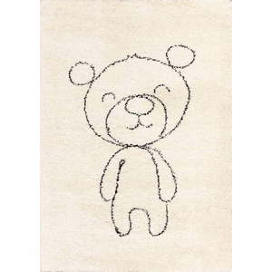 Béžový antialergenní dětský koberec 170x120 cm Teddy Bear - Yellow Tipi obraz