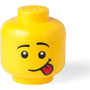 Žlutý úložný box ve tvaru hlavy LEGO® Silly L obraz