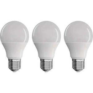 Neutrální LED žárovky v sadě 3 ks E27, 8, 5 W, 230 V - EMOS obraz