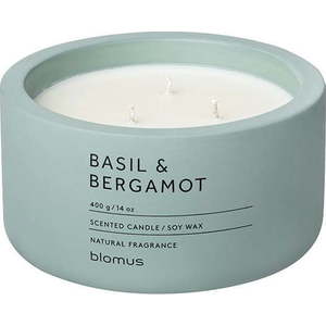 Vonná sojová svíčka doba hoření 25 h Fraga: Basil & Bergamot – Blomus obraz