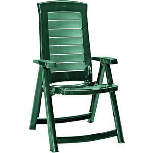 Zelená plastová zahradní židle Aruba – Keter obraz