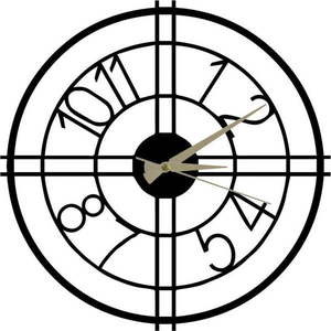 Kovové hodiny Hefaistos, ø 50 cm obraz