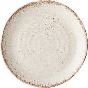 Bílý keramický talíř MIJ Fade, ø 24 cm obraz