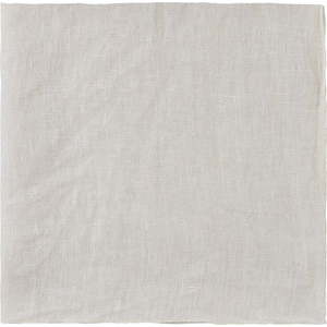 Krémově bílý lněný ubrousek Blomus, 42 x 42 cm obraz