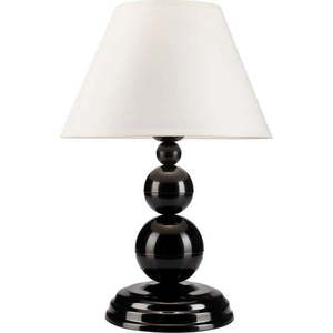 Černá stolní lampa - LAMKUR obraz