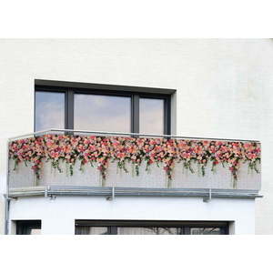 Balkonová zástěna 500x85 cm Roses - Maximex obraz