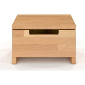 Noční stolek z bukového dřeva se zásuvkou SKANDICA Spectrum obraz
