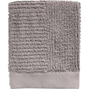 Šedý bavlněný ručník 70x50 cm Classic - Zone obraz