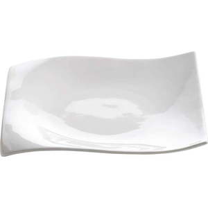 Bílý porcelánový dezertní talíř Maxwell & Williams Motion, 18 x 18 cm obraz