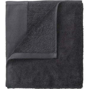 Sada 4 tmavě šedých ručníků Blomus. 30 x 30 cm obraz